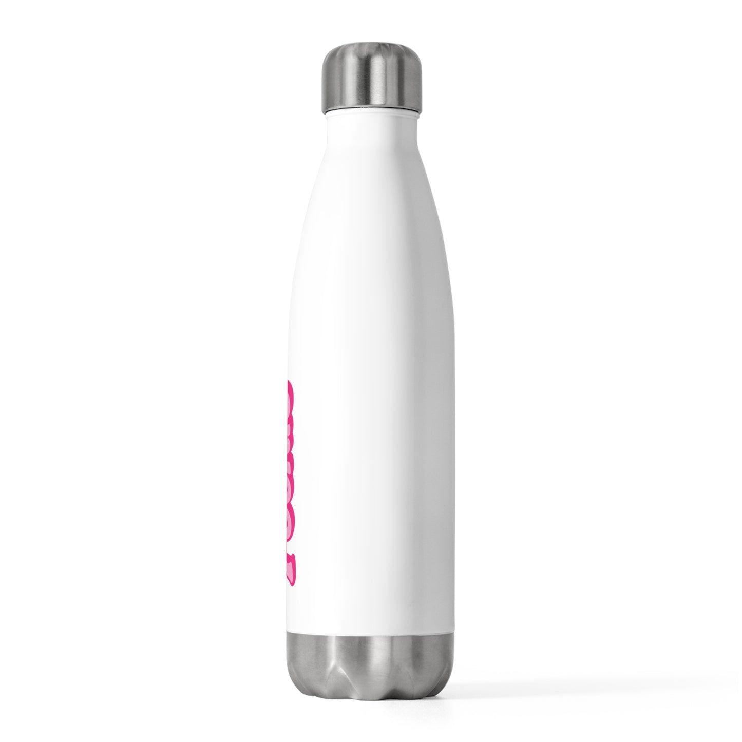 Pookie | Baddie in a Benz™ Insulated Water Bottle – Chic & Eco-Friendly | Pink Logo