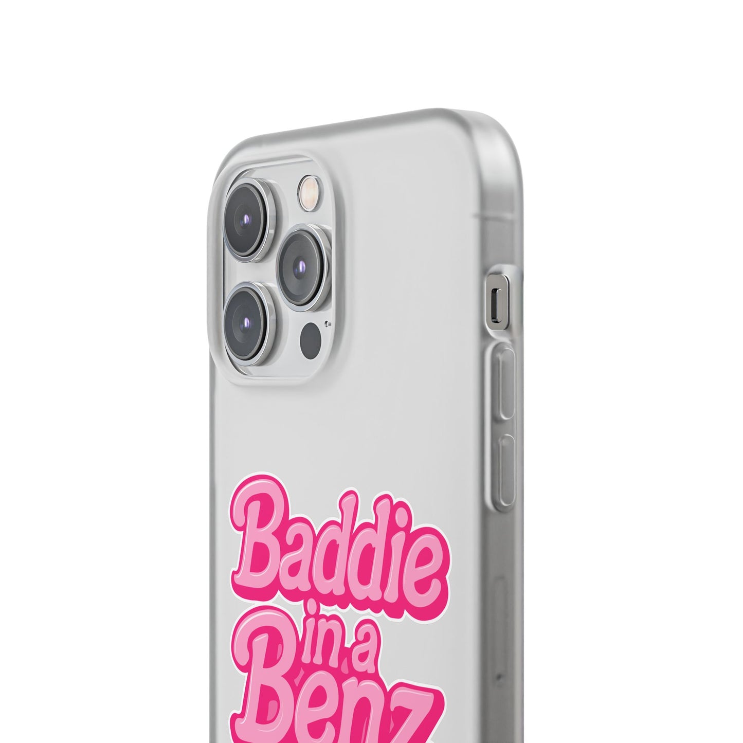 Baddie in a Benz™ Phone Case, Stylish Flexi Case | Cute Phone Cover | Fashion Accessories