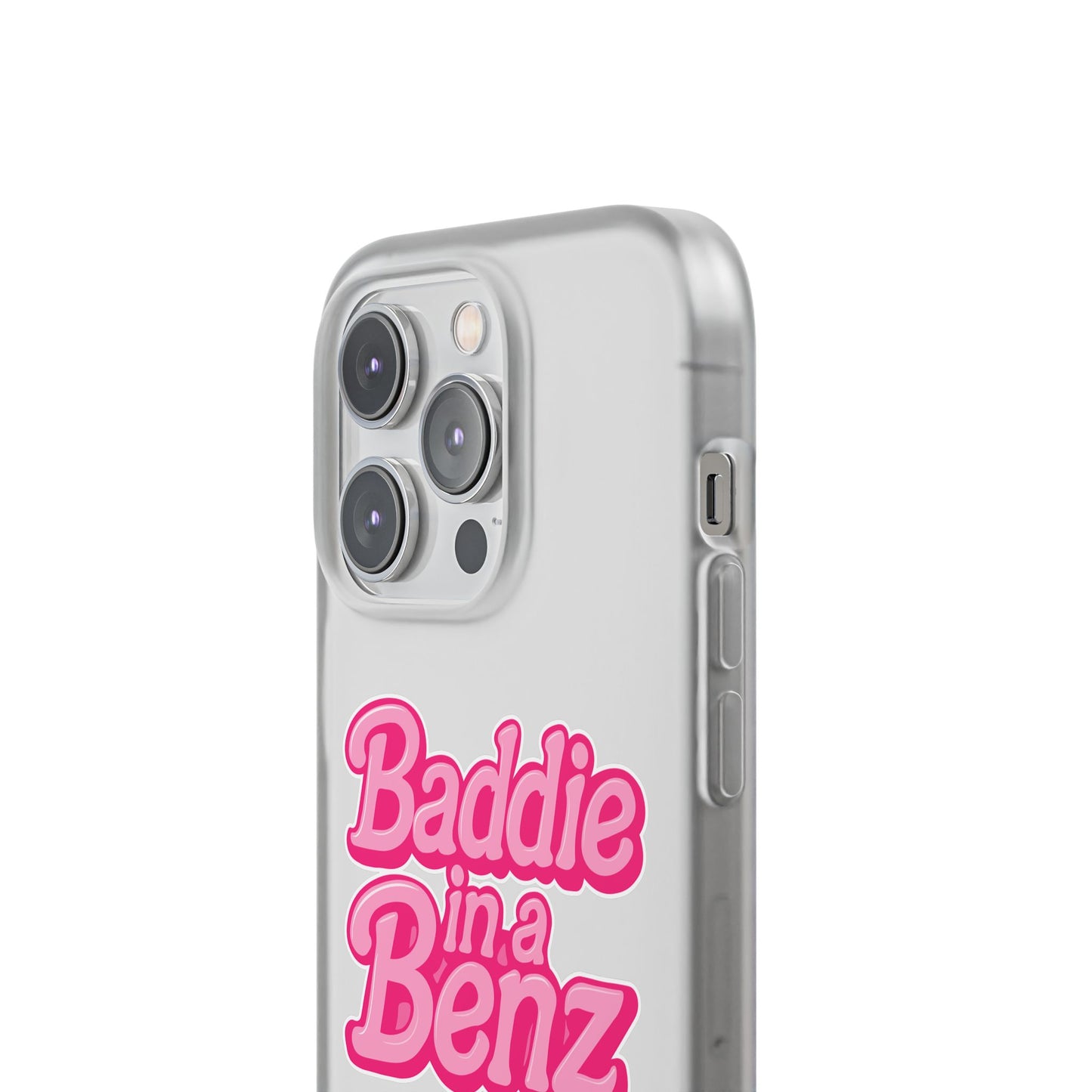 Baddie in a Benz™ Phone Case, Stylish Flexi Case | Cute Phone Cover | Fashion Accessories