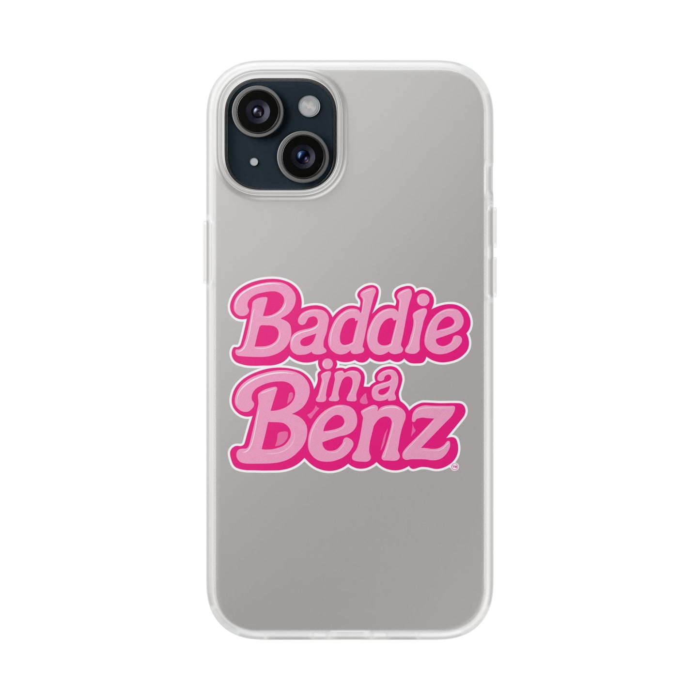 Baddie in a Benz™ Phone Case, Stylish Flexi Case | Cute Phone Cover | Fashion Accessories
