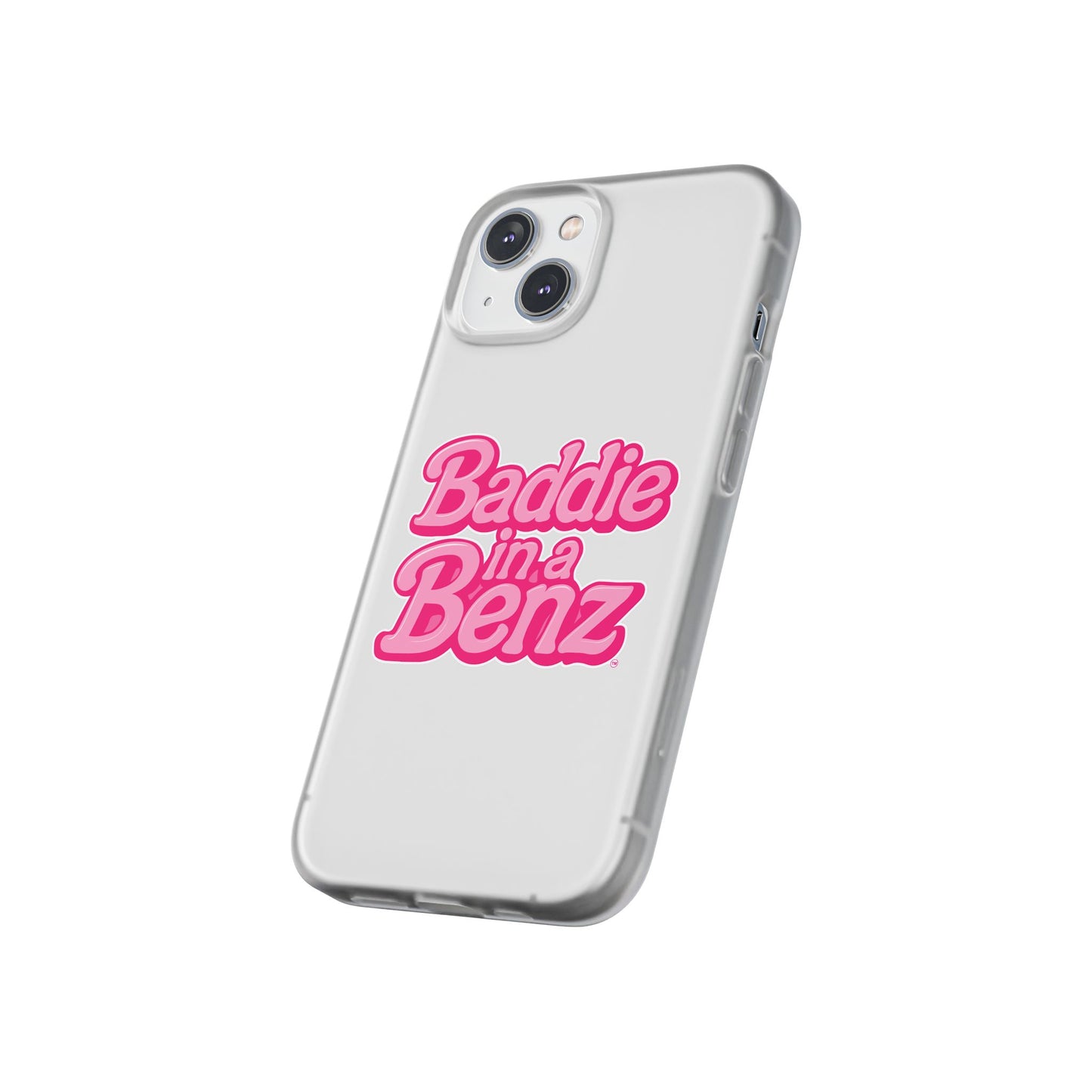 Baddie in a Benz™ Phone Case, Stylish Flexi Case | Cute Phone Cover | Fashion Accessories