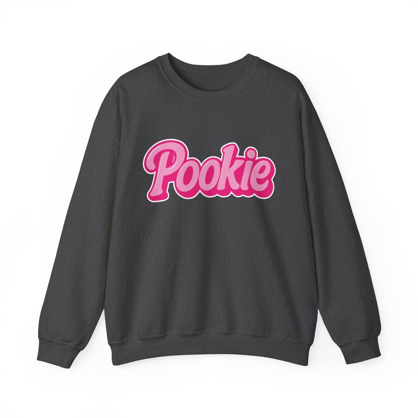 Pookie | Baddie in a Benz™ Cozy Unisex Crewneck Sweatshirt | PINK LOGO