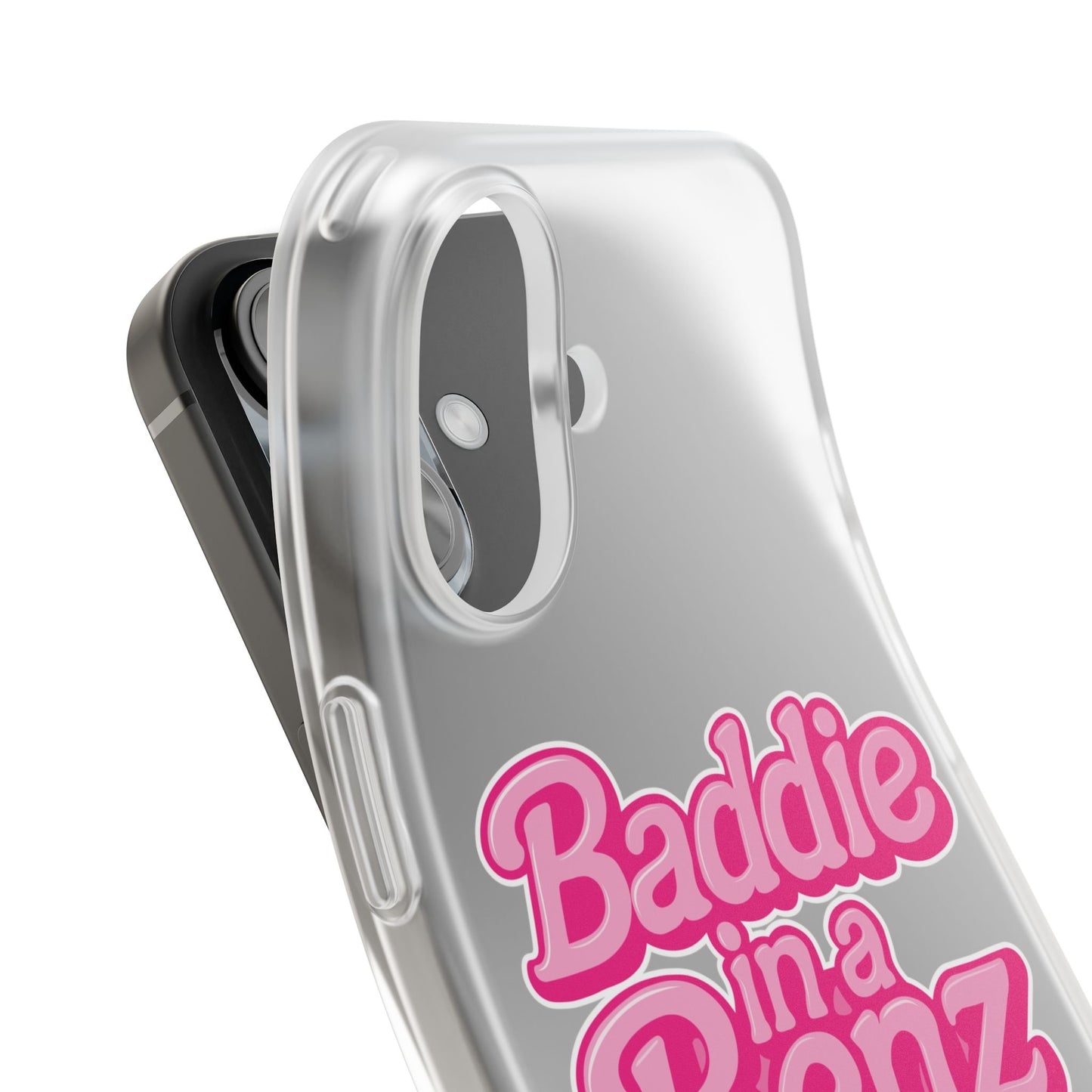 Baddie in a Benz™ Phone Case, Stylish Flexi Case | Cute Phone Cover | Fashion Accessories