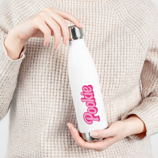 Pookie | Baddie in a Benz™ Insulated Water Bottle – Chic & Eco-Friendly | Pink Logo