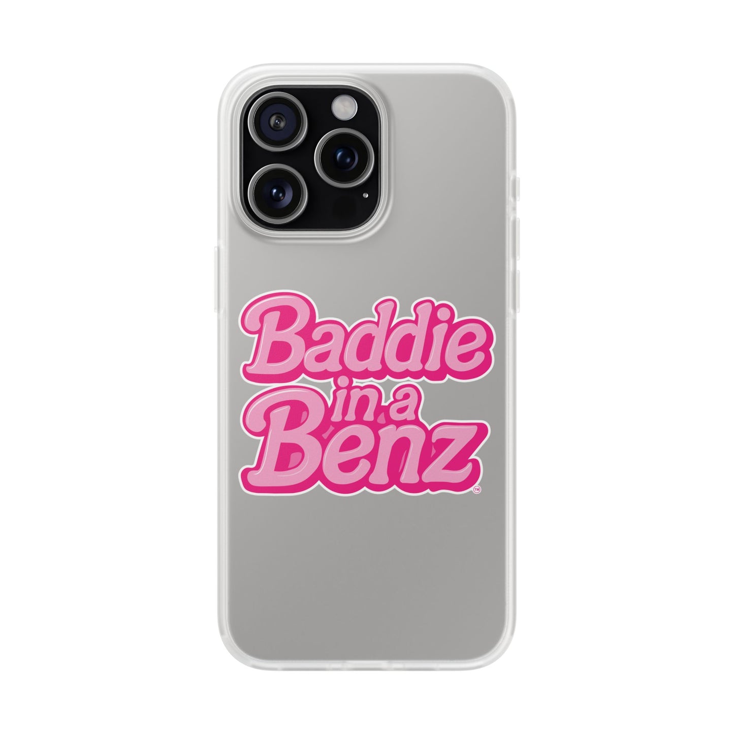 Baddie in a Benz™ Phone Case, Stylish Flexi Case | Cute Phone Cover | Fashion Accessories