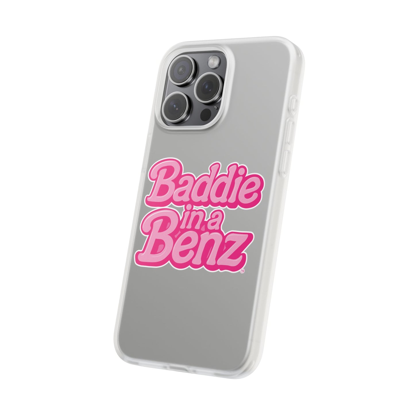 Baddie in a Benz™ Phone Case, Stylish Flexi Case | Cute Phone Cover | Fashion Accessories