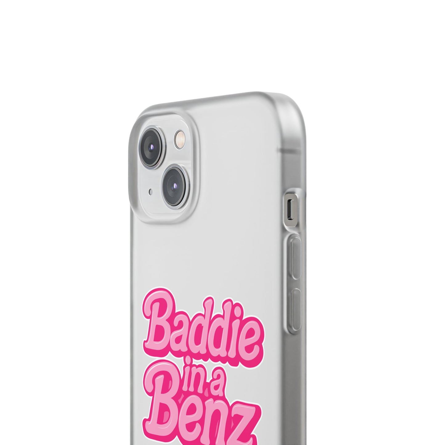 Baddie in a Benz™ Phone Case, Stylish Flexi Case | Cute Phone Cover | Fashion Accessories
