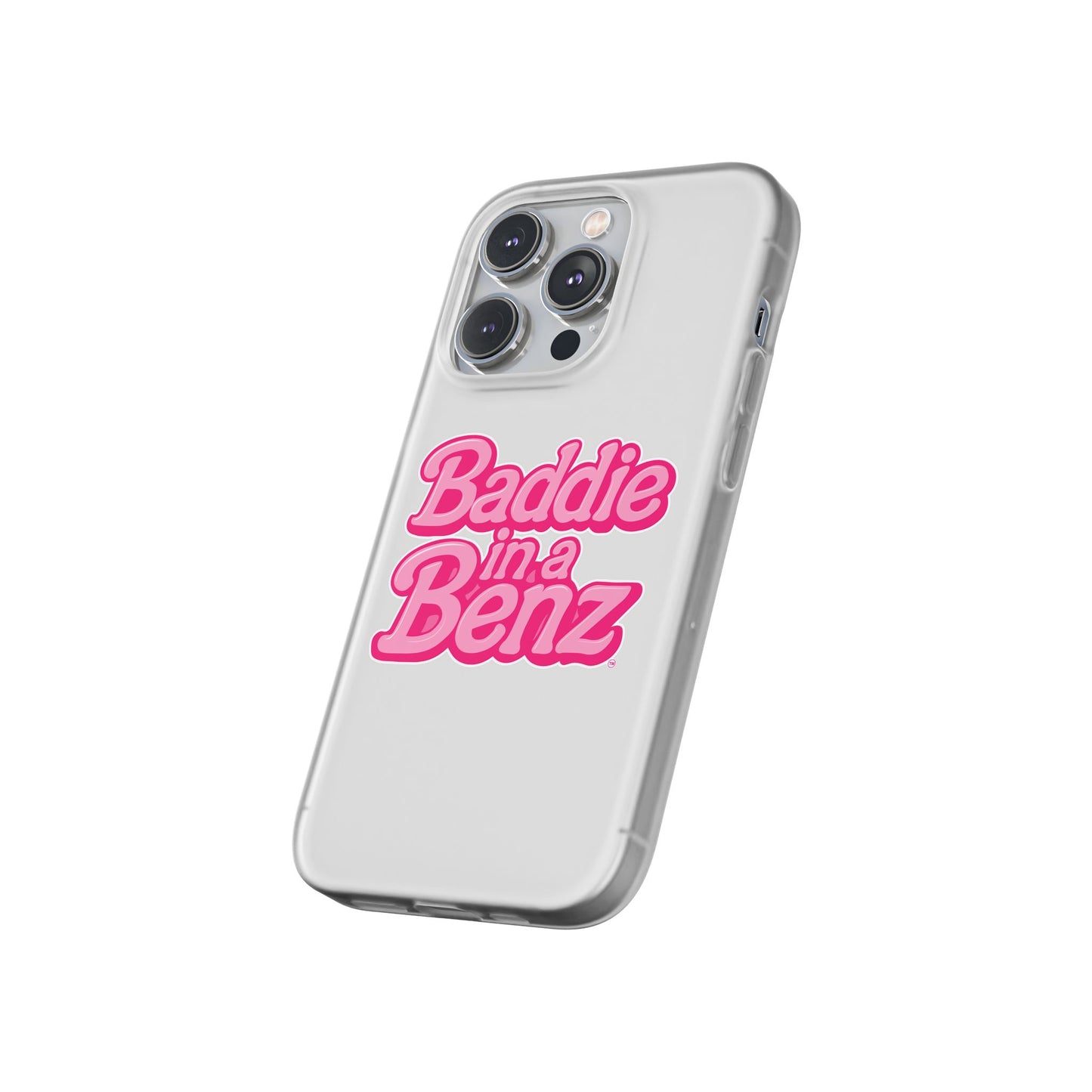 Baddie in a Benz™ Phone Case, Stylish Flexi Case | Cute Phone Cover | Fashion Accessories