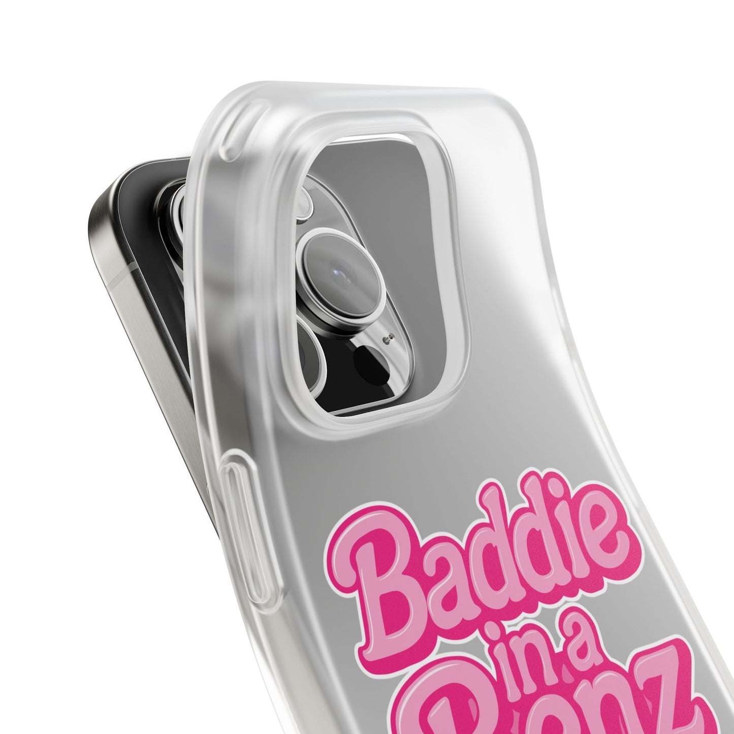 Baddie in a Benz™ Phone Case, Stylish Flexi Case | Cute Phone Cover | Fashion Accessories