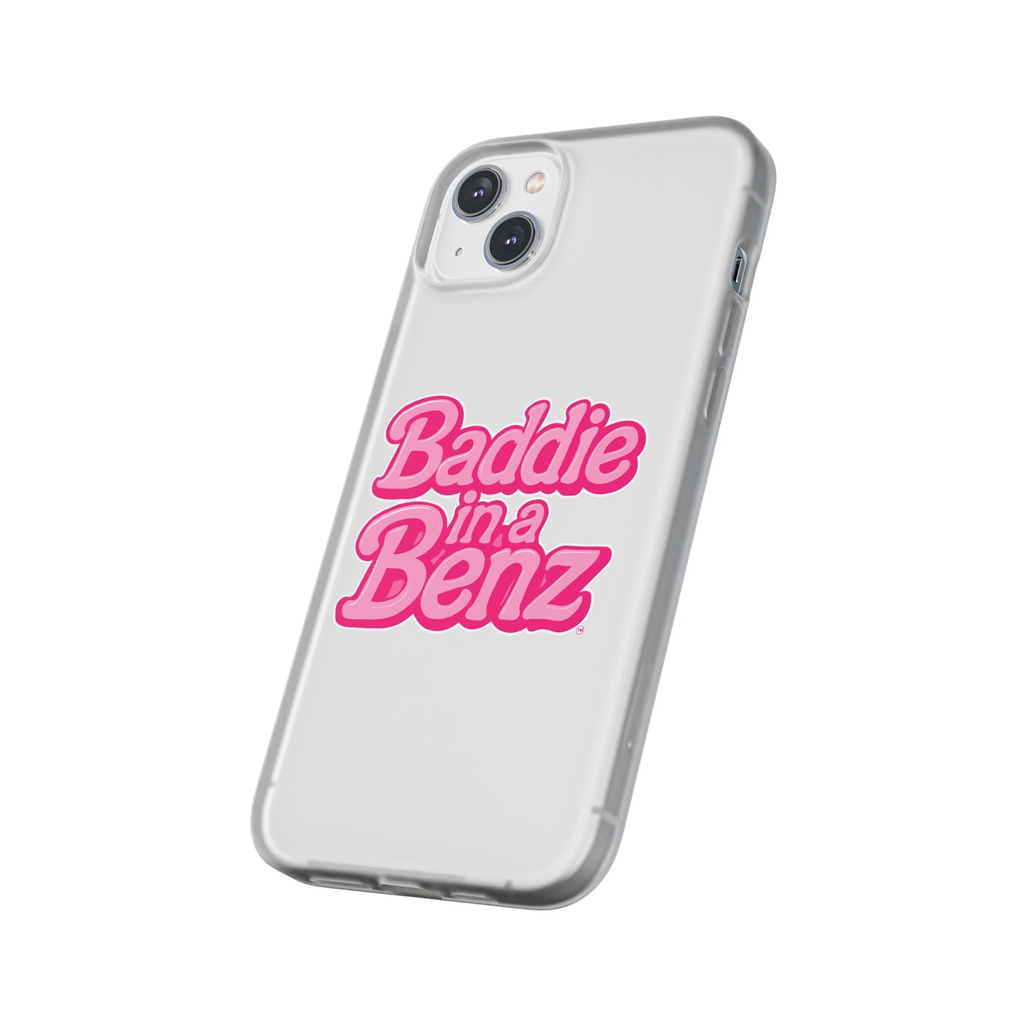 Baddie in a Benz™ Phone Case, Stylish Flexi Case | Cute Phone Cover | Fashion Accessories