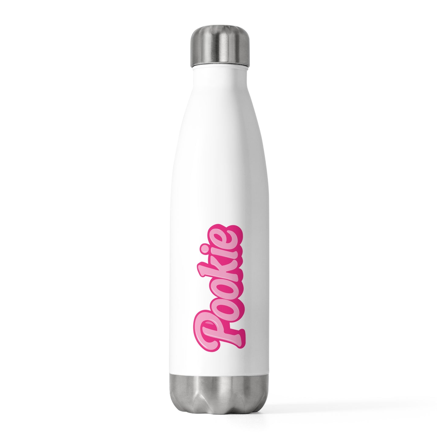 Pookie | Baddie in a Benz™ Insulated Water Bottle – Chic & Eco-Friendly | Pink Logo