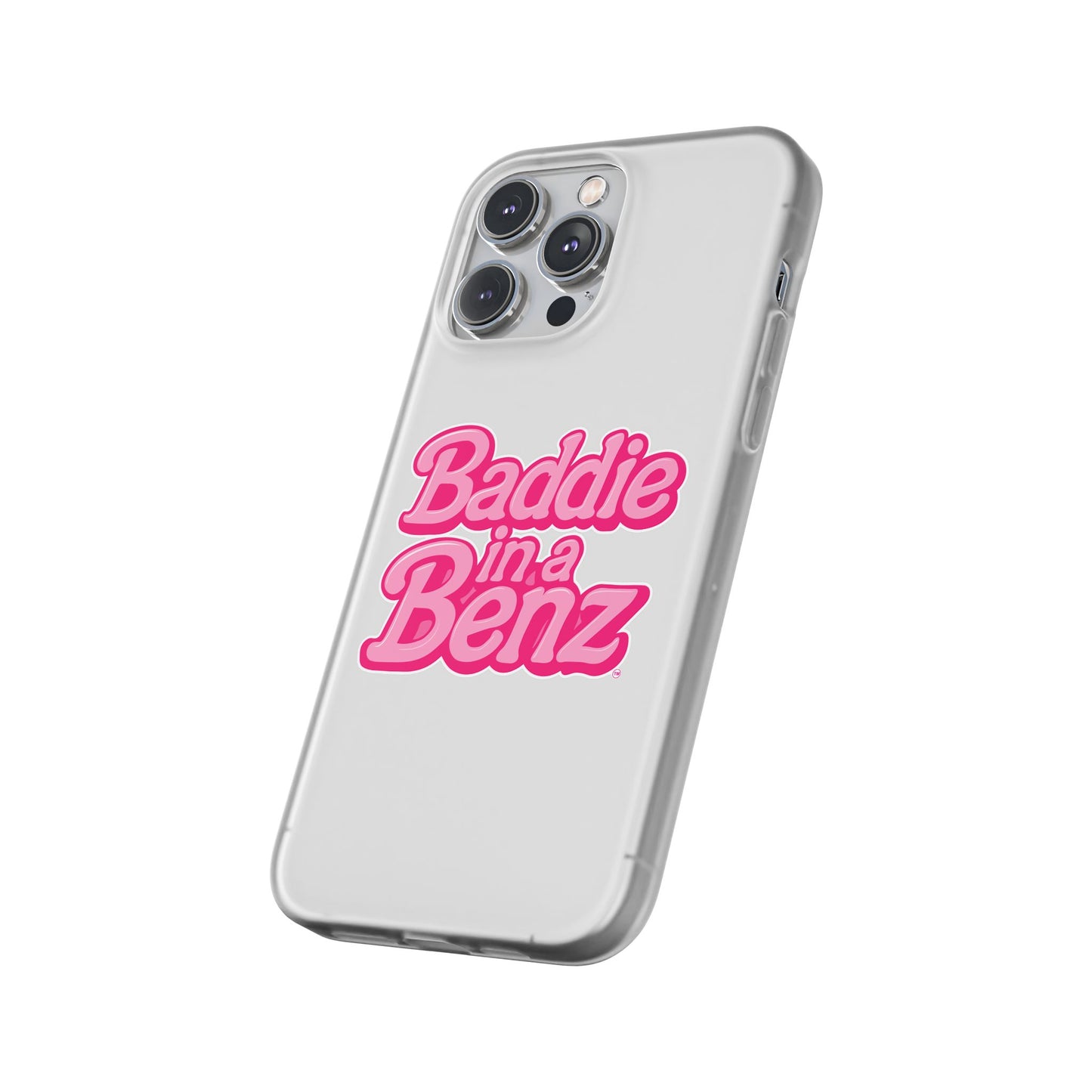 Baddie in a Benz™ Phone Case, Stylish Flexi Case | Cute Phone Cover | Fashion Accessories