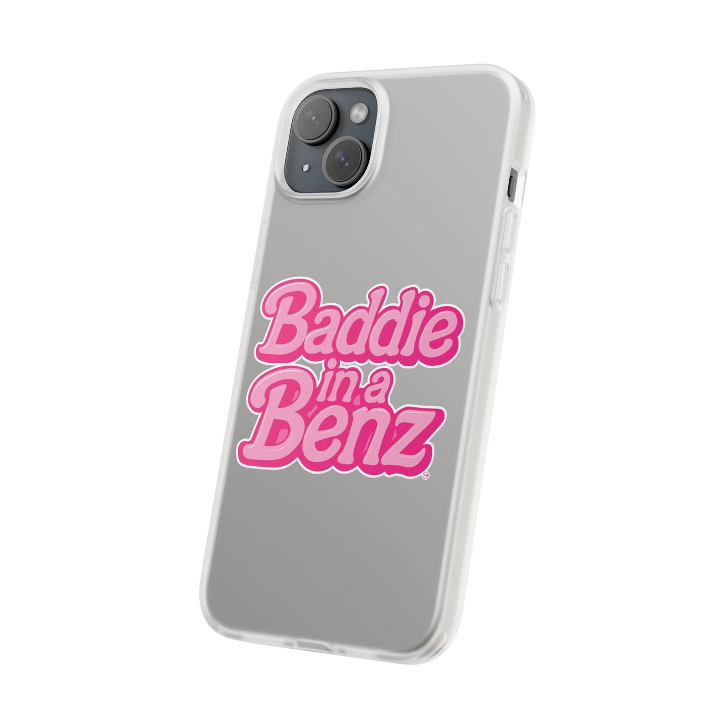 Baddie in a Benz™ Phone Case, Stylish Flexi Case | Cute Phone Cover | Fashion Accessories