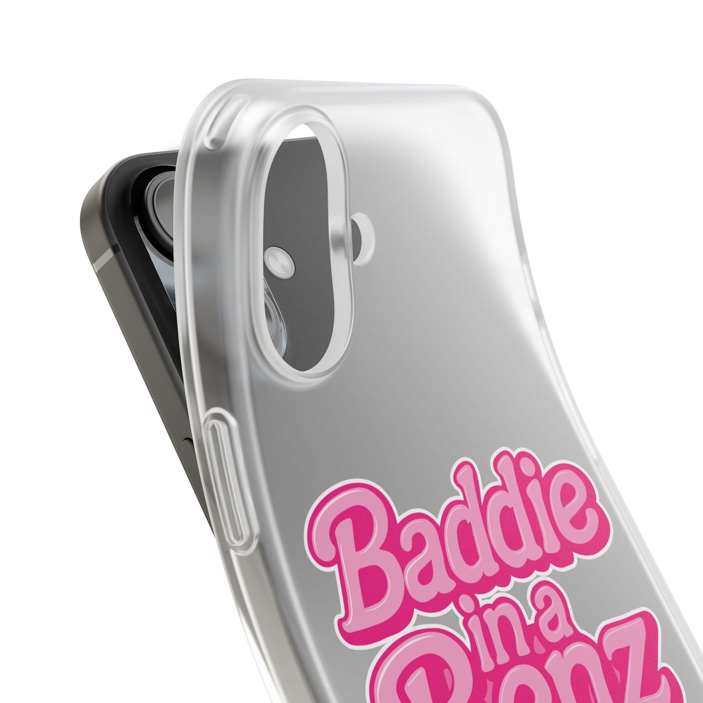 Baddie in a Benz™ Phone Case, Stylish Flexi Case | Cute Phone Cover | Fashion Accessories