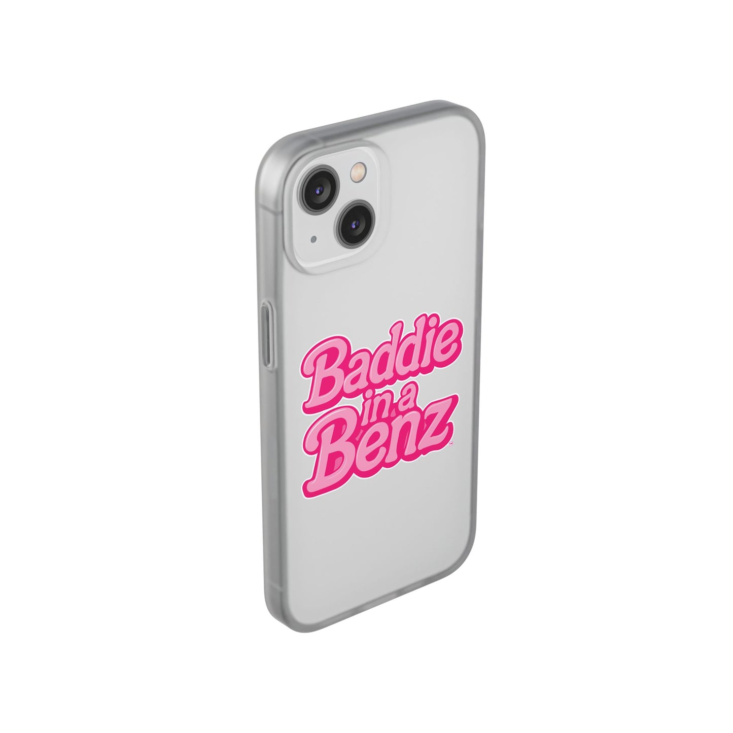 Baddie in a Benz™ Phone Case, Stylish Flexi Case | Cute Phone Cover | Fashion Accessories