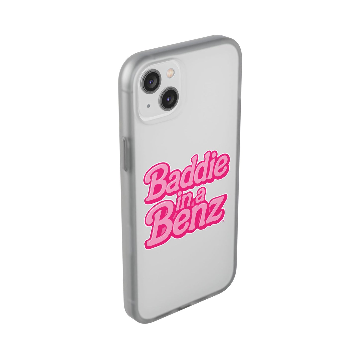 Baddie in a Benz™ Phone Case, Stylish Flexi Case | Cute Phone Cover | Fashion Accessories