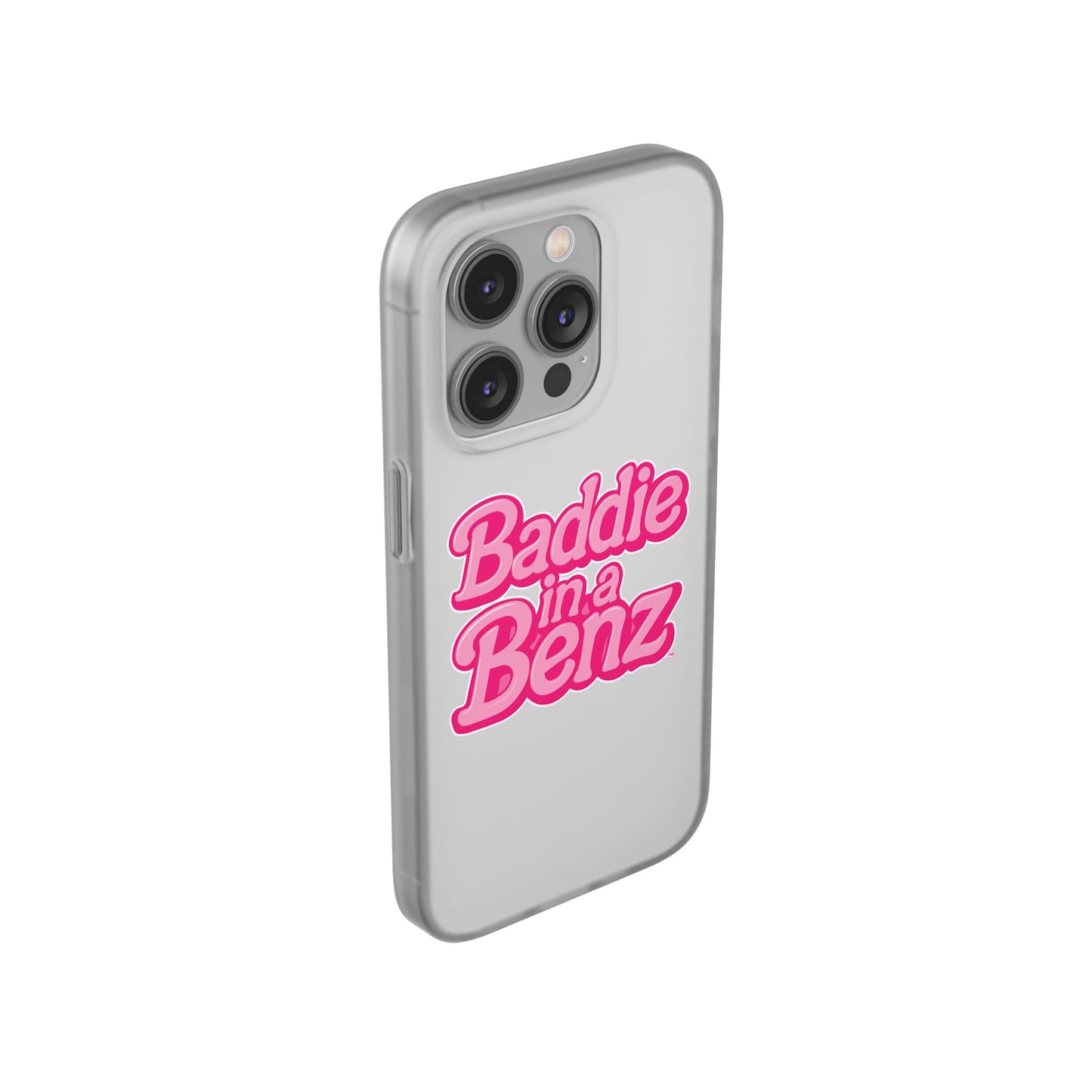 Baddie in a Benz™ Phone Case, Stylish Flexi Case | Cute Phone Cover | Fashion Accessories