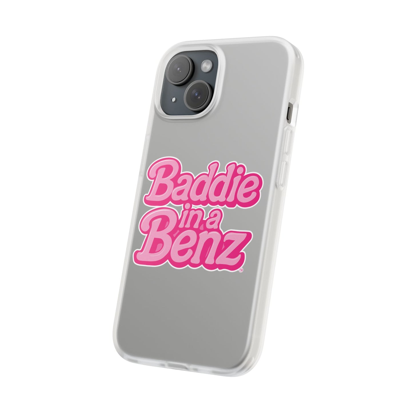 Baddie in a Benz™ Phone Case, Stylish Flexi Case | Cute Phone Cover | Fashion Accessories