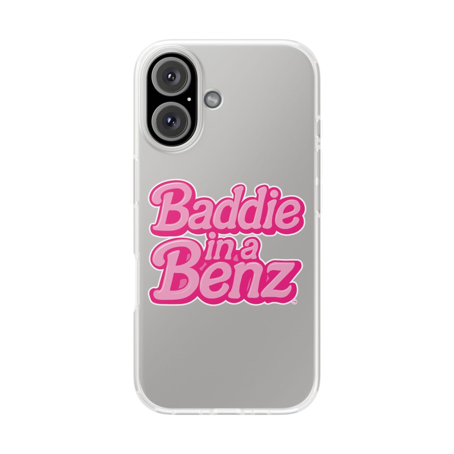 Baddie in a Benz™ Phone Case, Stylish Flexi Case | Cute Phone Cover | Fashion Accessories