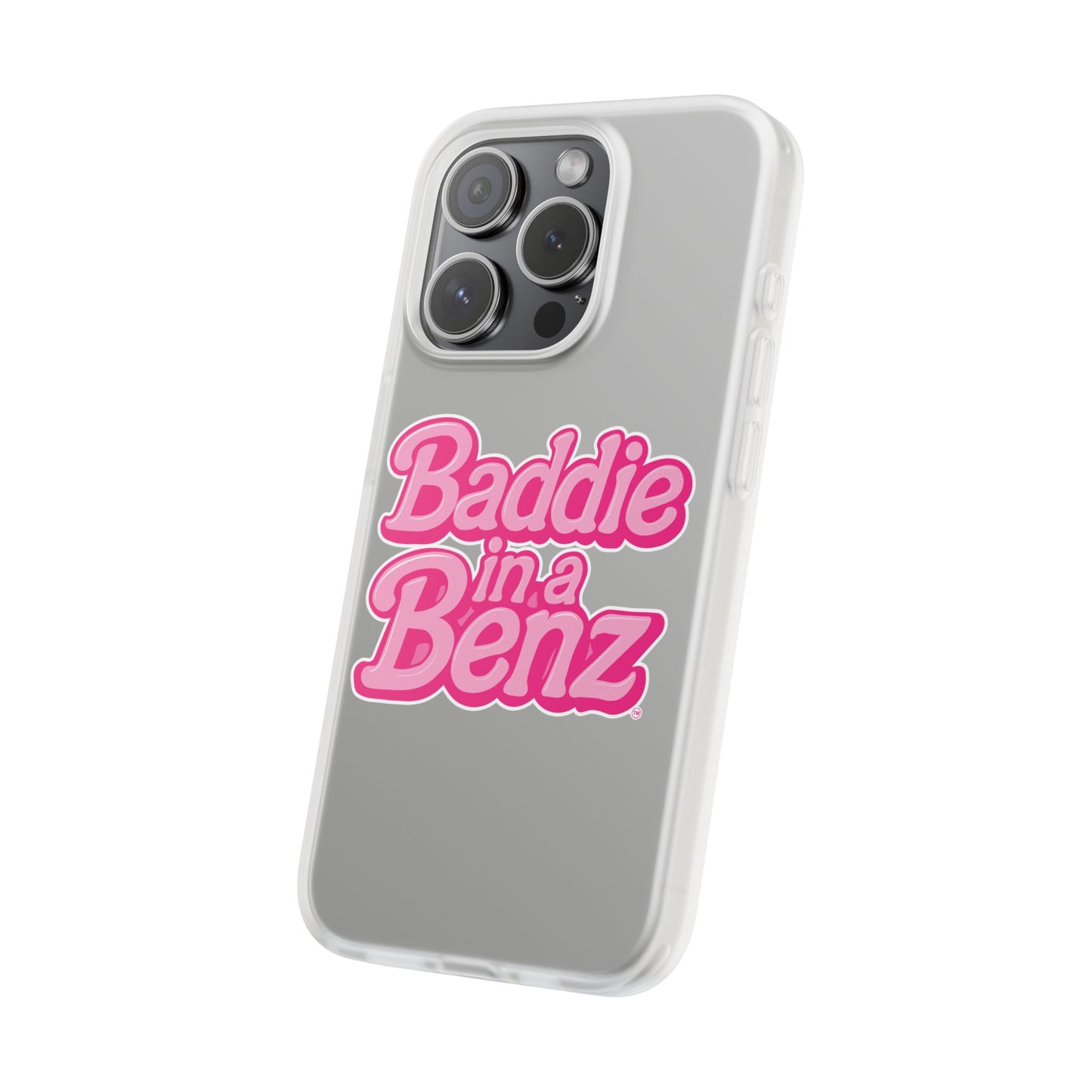 Baddie in a Benz™ Phone Case, Stylish Flexi Case | Cute Phone Cover | Fashion Accessories