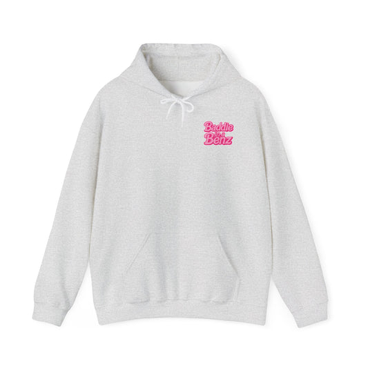 Baddie in a Benz™ | Unisex Heavy Blend™ Hooded Sweatshirt | Small Single Logo