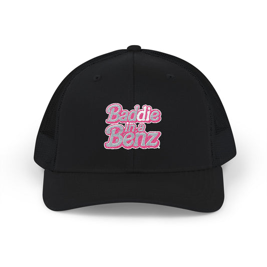 Baddie in a Benz™ Trucker Cap | Stylish Embroidered Snapback, Perfect for Casual Outings