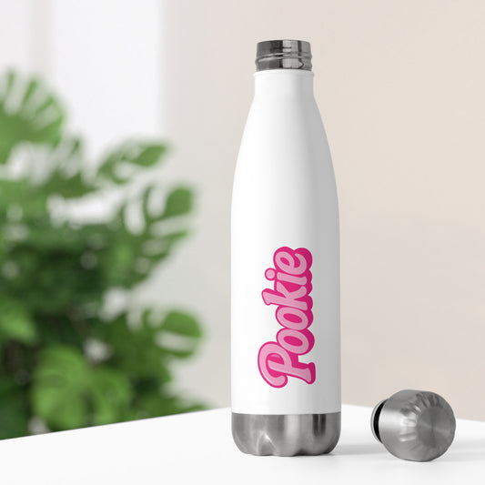 Pookie | Baddie in a Benz™ Insulated Water Bottle – Chic & Eco-Friendly | Pink Logo